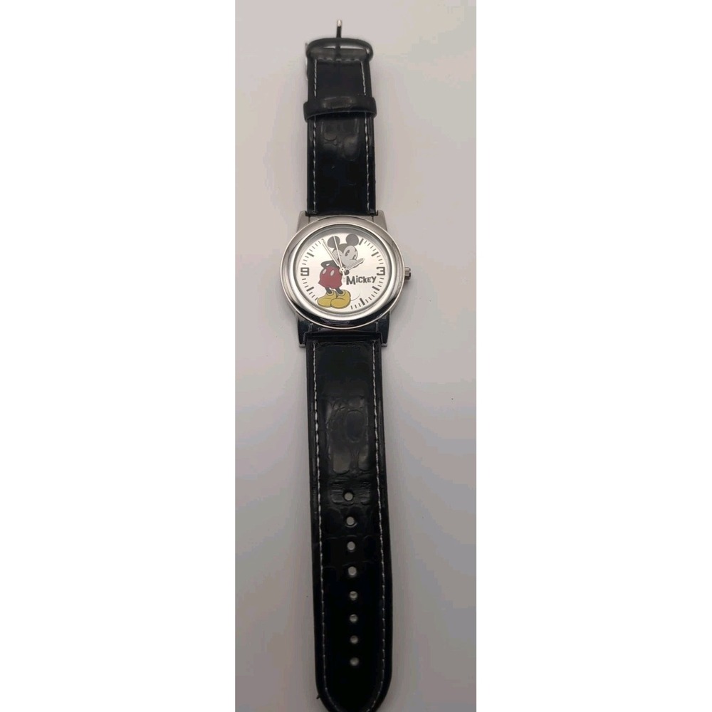 NOS Mickey Mouse Watch With‎ Tin. Needs Battery